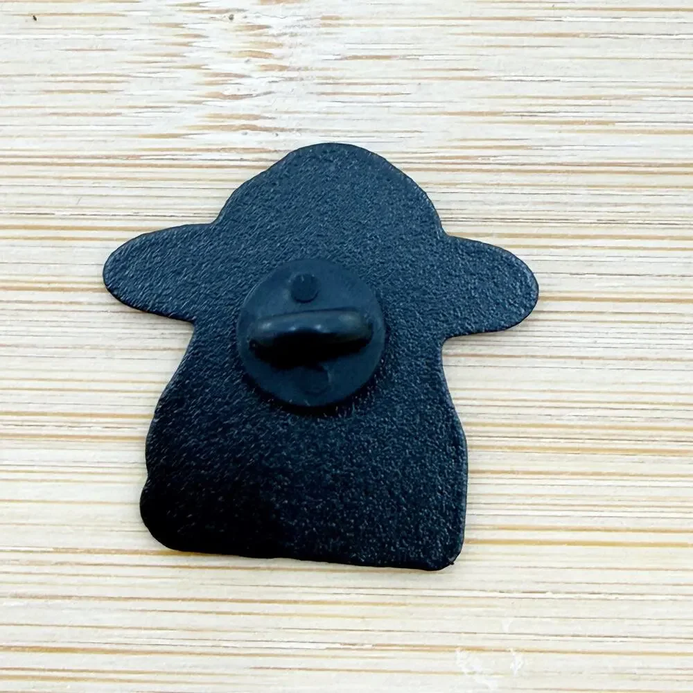 Grumpy Cat Cowboy Enamel Pin Funny Western Sheriff Kitty Meme Hat